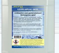 Tirpiklio valymo gelis