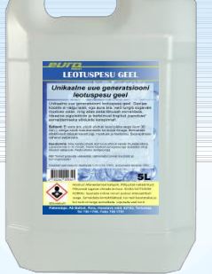 Tirpiklio valymo gelis