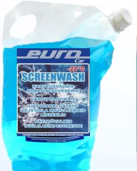 Langų valymo skystis bioetanolio pagrindu